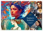 Daphne's Habitats, the Graphic Worlds of a Digital Muse (Wall Calendar 2027 DIN A2 landscape), CALVENDO 12 Month Wall Calendar