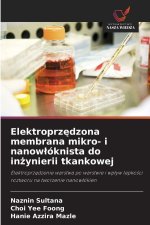 Elektroprzedzona membrana mikro- i nanowlóknista do inzynierii tkankowej