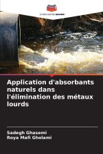 Application d'absorbants naturels dans l'élimination des métaux lourds