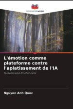 L'émotion comme plateforme contre l'aplatissement de l'IA