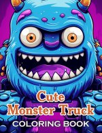 Cute Monster Truck Coloring Book