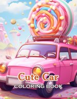 Cute Car Coloring Book