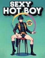 Hot Boy Sexy Coloring book