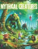 Mythical Creatures Coloring Book for kids