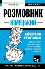 Німецький розмовник і тематичний словник 3000 слів