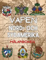 Vapensköld Nord- och Sydamerika Målarboken