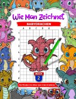 So zeichnen Sie Babydrachen für Kinder im Alter von 4 bis 8 Jahren