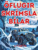 Öflugur Skrímslabílar litabók