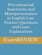 Precontractual Statements and Misrepresentation in English Law