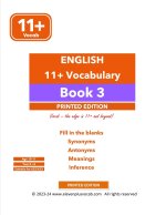 English 11+ Vocabulary - Book 3