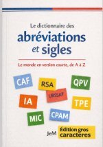Le dictionnaire des abréviations et sigles