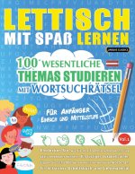 LETTISCH MIT SPAß LERNEN - FÜR ANFÄNGER