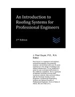 An Introduction to Roofing Systems for Professional Engineers
