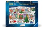 Weihnachtspuzzle 1000 Teile - Zauberhafte Weihnachtsstadt