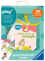 Play+ Spiel und Mach mit! Karten: Hüpfen, tanzen & bewegen - ab 1,5 Jahre