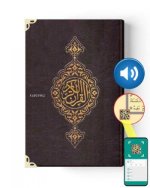 Kuran-i Kerim Canta Boy Suni Deri 2 Renkli, Özel, Mühürlü Ciltli