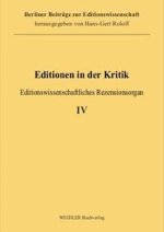 Editionen in der Kritik 4