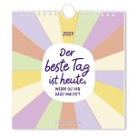 Postkartenkalender 2027 Der beste Tag