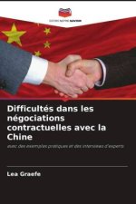Difficultés dans les négociations contractuelles avec la Chine