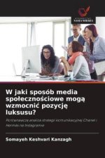 W jaki sposób media spo¿eczno¿ciowe mog¿ wzmocni¿ pozycj¿ luksusu?
