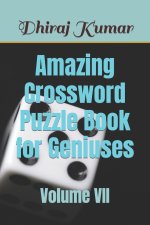 Amazing Crossword Puzzle Book for Geniuses