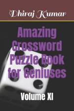 Amazing Crossword Puzzle Book for Geniuses
