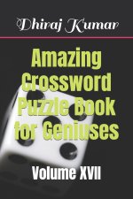 Amazing Crossword Puzzle Book for Geniuses