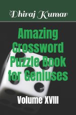 Amazing Crossword Puzzle Book for Geniuses