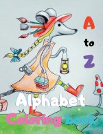 A to Z Alphabet Coloring book