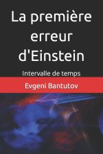 La première erreur d'Einstein