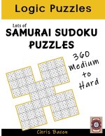 LOTS OF SAMURAI SUDOKU PUZZLES