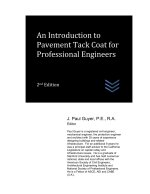 An Introduction to Pavement Tack Coat for Professional Engineers