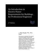 An Introduction to Electric Power Requirements for Buildings for Professional Engineers