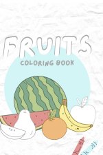 Fruit coloring book