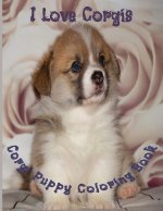I Love Corgis Coloring Book