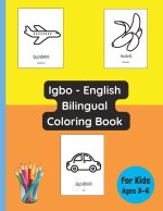 Igbo - English Bilingual Coloring Book for Kids Ages 3 - 6