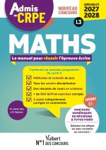 Admis au CRPE 2027-2028 - Maths : Epreuve écrite d’admissibilité L3