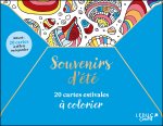 Souvenirs d’été : 20 cartes postales à colorier