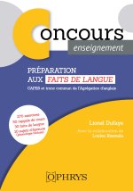 Préparation aux faits de langue au CAPES d’Anglais