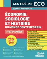 Économie, sociologie, histoire du monde contemporain 2026-2027