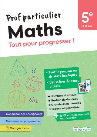 Prof particulier - Maths 5e