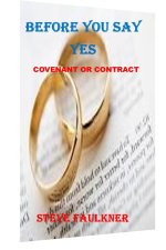 BEFORE YOU SAY YES