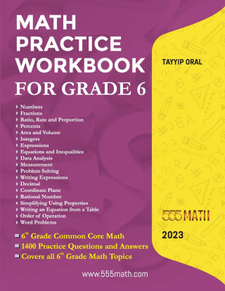 Math Practice Workbook For Grade 6