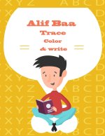 Alif Baa Trace color & Write