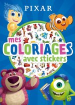 DISNEY PIXAR - Mes coloriages avec stickers