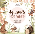 Aquarelle en forêt