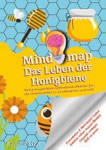KitaFix-Mindmap Das Leben der Honigbiene  (Fertig ausgearbeitete Gedankenlandkarten für die Vorschularbeit in Kindergarten und Kita)