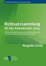Richtsatzsammlung für das Kalenderjahr 2024