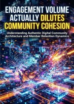 Engagement Volume Actually Dilutes Community Cohesion