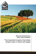 The important insects that infest wheat crops in Syria and Egypt